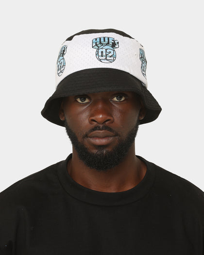 HUF Basketball Mesh Bucket Hat Black