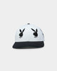 HUF X Playboy Rhinestone 6 Panel Snapback White
