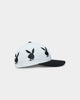 HUF X Playboy Rhinestone 6 Panel Snapback White