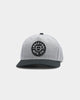 Brixton Crest C MP Snapback Heather Grey/Black