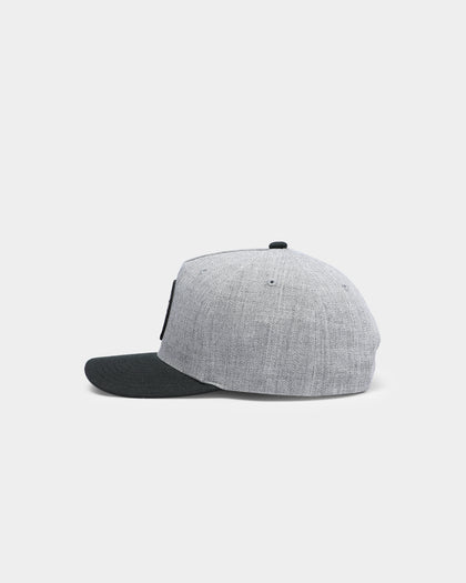 Brixton Crest C MP Snapback Heather Grey/Black