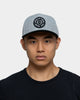 Brixton Crest C MP Snapback Heather Grey/Black