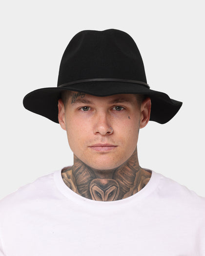 Brixton Men's Wesley Fedora Black