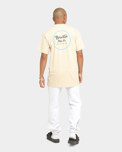 Brixton Wheeler II Short Sleeve T-Shirt Blonde