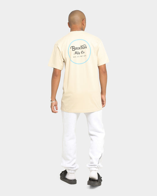 Brixton Wheeler II Short Sleeve T-Shirt Blonde