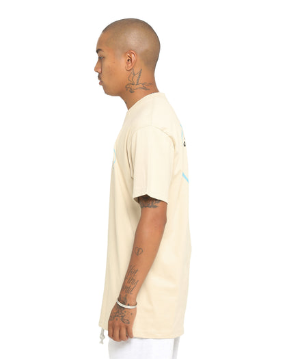 Brixton Wheeler II Short Sleeve T-Shirt Blonde