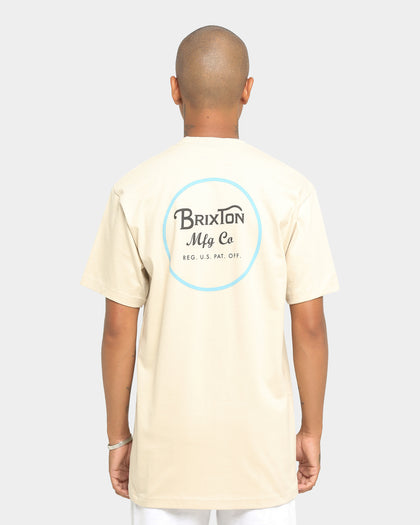 Brixton Wheeler II Short Sleeve T-Shirt Blonde
