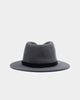 Brixton Messer Packable Fedora Charcoal
