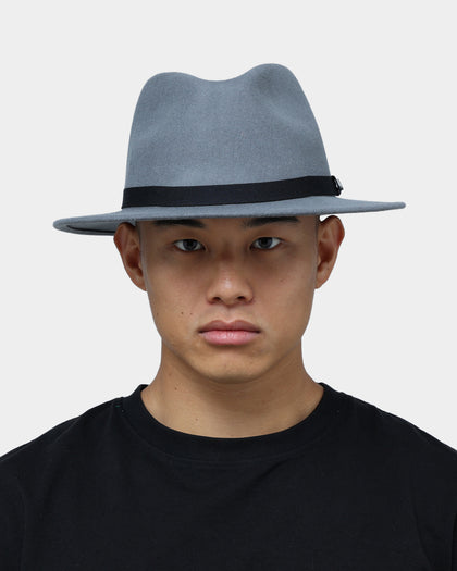 Brixton Messer Packable Fedora Charcoal