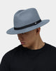 Brixton Messer Packable Fedora Charcoal