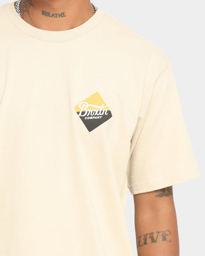 Brixton Covet Short Sleeve T-Shirt Cream