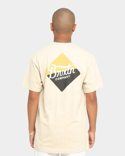 Brixton Covet Short Sleeve T-Shirt Cream
