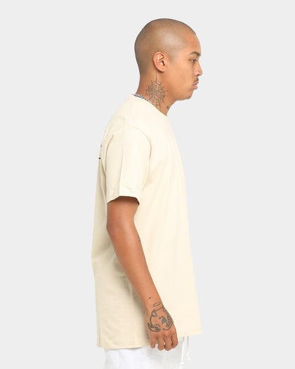Brixton Alpha Block Short Sleeve T-Shirt Cream