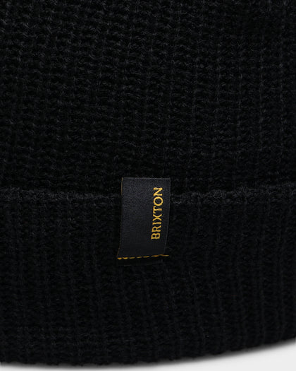 Brixton Heist Beanie Black/Gold