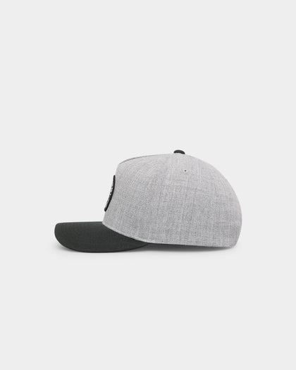 Brixton Crest C MP Snapback Heather Grey/Black