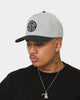 Brixton Crest C MP Snapback Heather Grey/Black