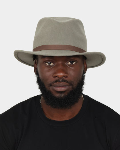 Brixton Messer Packable Fedora Mermaid