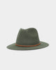 Brixton Wesley Fedora Military Olive
