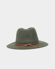 Brixton Wesley Fedora Military Olive