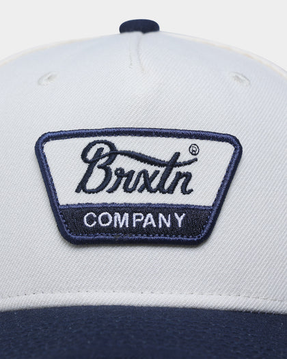 Brixton Linwood C MP Snapback Off White/Navy