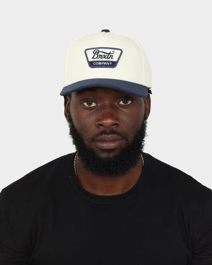 Brixton Linwood C MP Snapback Off White/Navy