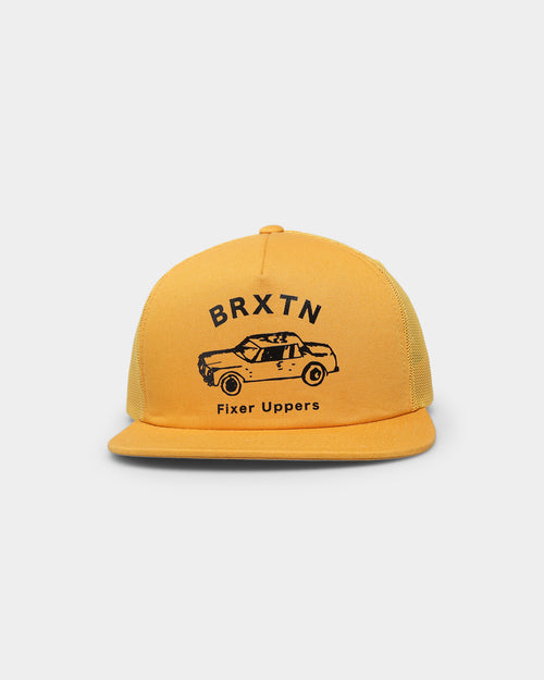 Brixton Fixer MP Mesh Snapback Golden Glow