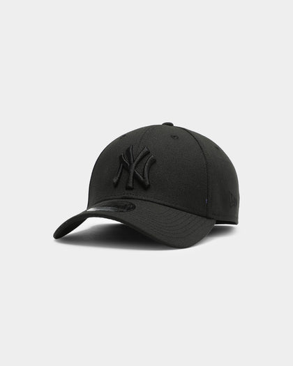 NEW YORK YANKEES 39THIRTY STRETCH FIT BLACK/BLACK