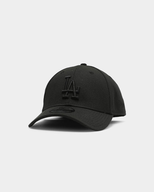 LOS ANGELES DODGERS 39THIRTY STRETCH FIT BLACK/BLACK