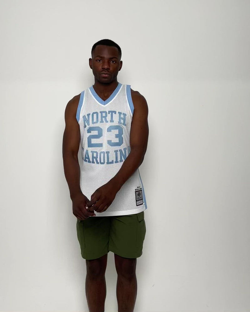 Michael Jordan North Carolina College Basketball UNC 1 Crew T-Shirt S-5XL