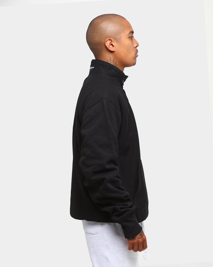 Champion Men's Rev Weave Quarter Snap Pullover Black