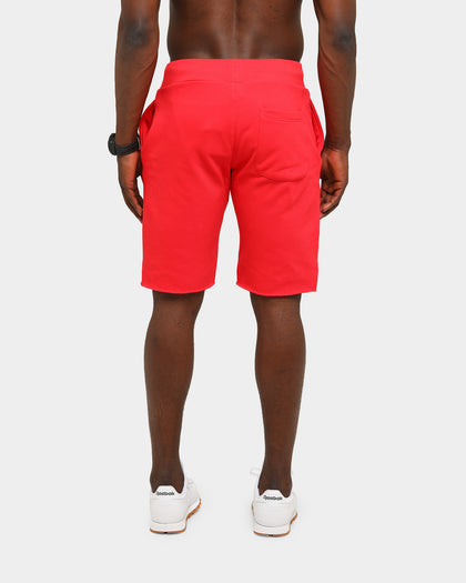 Champion Men's Rev Weave Cut Off Script Short Red/Gold
