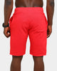 Champion Men's Rev Weave Cut Off Script Short Red/Gold