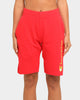 Champion Men's Rev Weave Cut Off Script Short Red/Gold