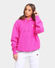 Champion Rev Weave Hoodie Pink