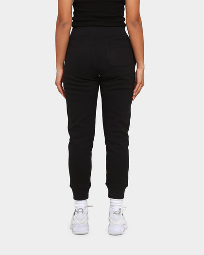 Champion Women's Rev Weave Script Jogger Black/Gold