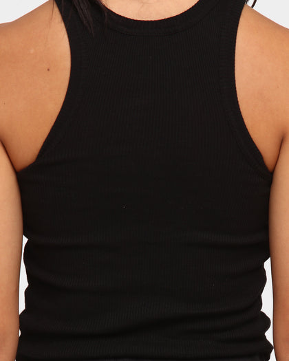 Champion Women's Rev Weave Script Jogger Black/Gold