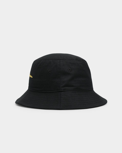 Champion Twill Bucket Hat Black/Gold