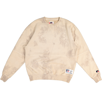 Russell Athletic Eagle R Tie Dye Crewneck Maple