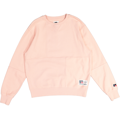 Russell Athletic Eagle R Solid Block Crewneck Dusty Pink
