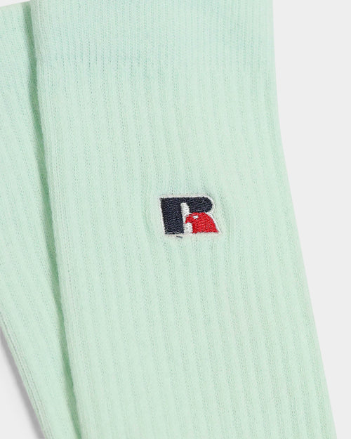 Russell Athletic Essential Singles Socks Mint