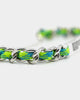 Wild For The Weekend Fantazia C&C ID Bracelet Silver/Green