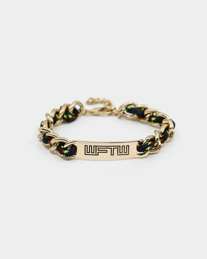 Wild For The Weekend Fantazia C&C ID Bracelet Gold/Black