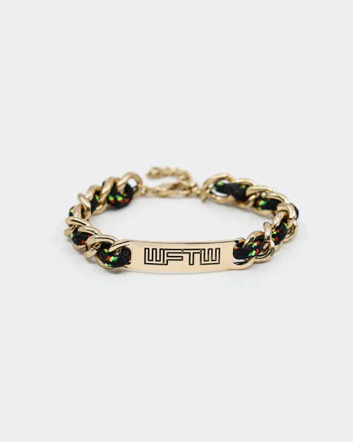 Wild For The Weekend Fantazia C&C ID Bracelet Gold/Black