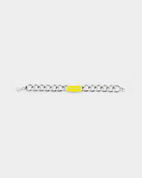 Wild For The Weekend LNO Pop Colour ID Bracelet Silver/Yellow