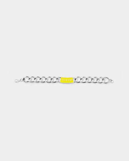 Wild For The Weekend LNO Pop Colour ID Bracelet Silver/Yellow