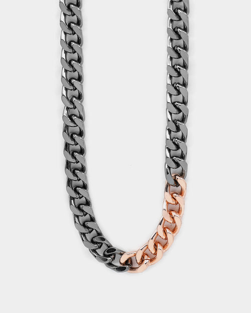 Wild For The Weekend Solid ID Chain Gunmetal