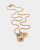 Wild for the Weekend Hard Knocks Necklace Gold