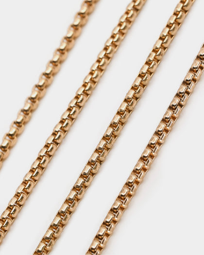 Wild for the Weekend Hard Knocks Necklace Gold