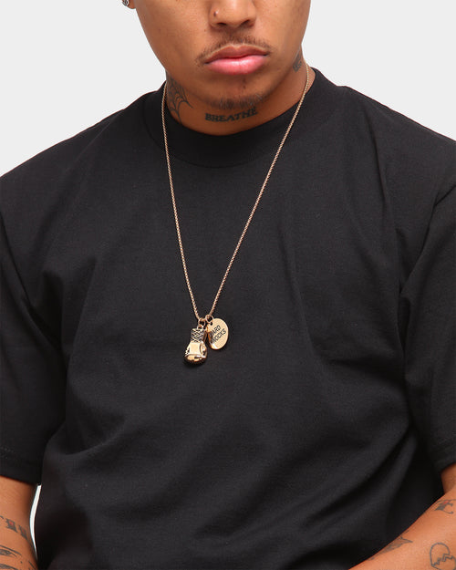 Wild for the Weekend Hard Knocks Necklace Gold