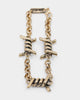Wild for the Weekend Men's Barbed Wire Bracelet Gold